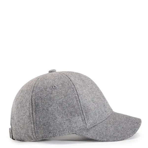 Women's Wool Baseball Cap Black | Short Brim Winter Pakistan