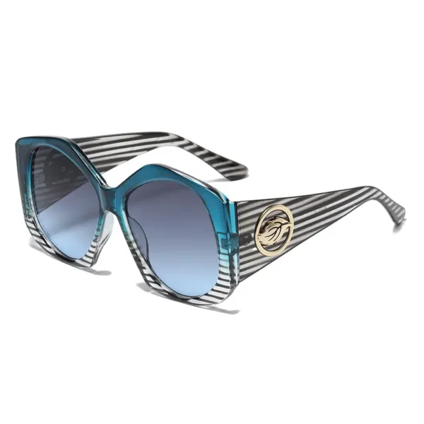 Trendy Green Leopard Print Sunglasses | UV Protection Pakistan