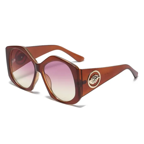Trendy Green Leopard Print Sunglasses | UV Protection Pakistan
