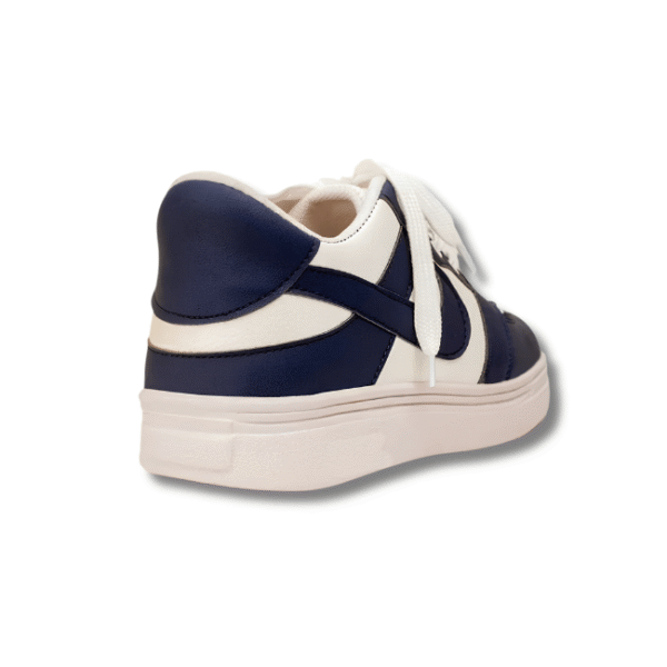 Men's Blue Rexine Sneakers | Formal Casual Lightweight Shoes Pakistan
