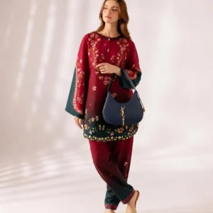 Women's Hobo Bag Plain Leather | Adjustable Handle Pakistan