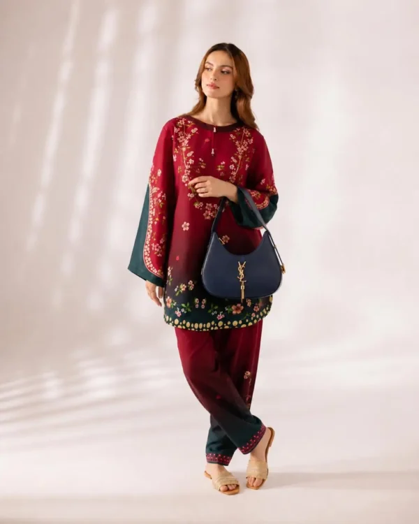 Women's Hobo Bag Plain Leather | Adjustable Handle Pakistan
