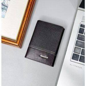Men's Premium Leather Tri-Fold Wallet | Secure Compartments Pakistan