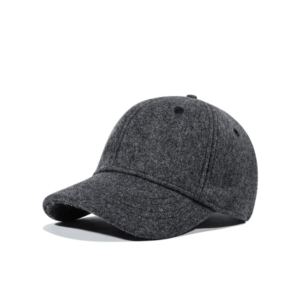 Women's Wool Baseball Cap Black | Short Brim Winter Pakistan
