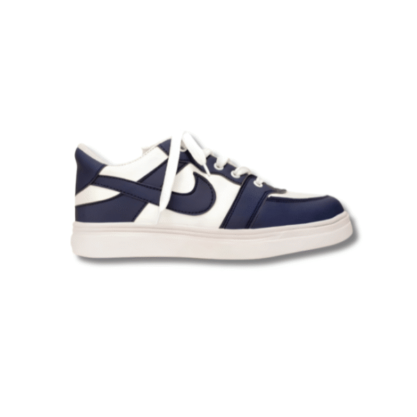 Men's Blue Rexine Sneakers | Formal Casual Lightweight Shoes Pakistan
